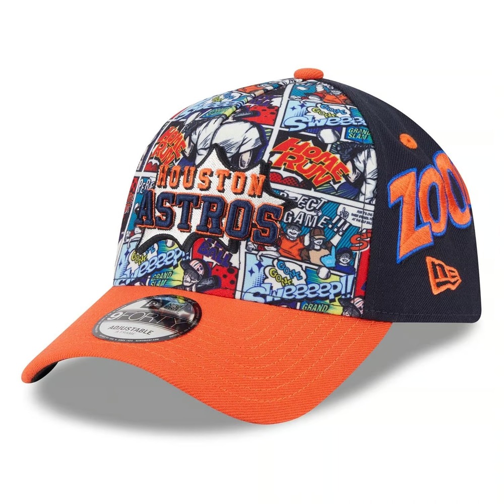 New Era® Houston Astros 2025 MLB‎ Players' Weekend 9FORTY® A-Frame Snapback Cap